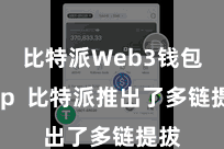 比特派Web3钱包App  比特派推出了多链提拔